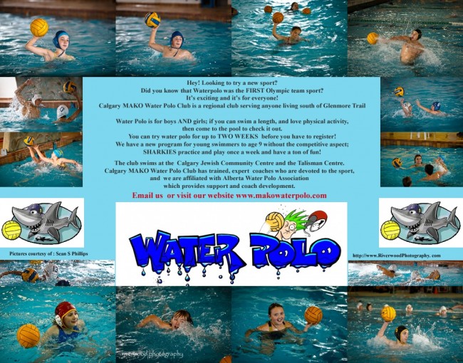 Mako Water Polo Club Poster 2010