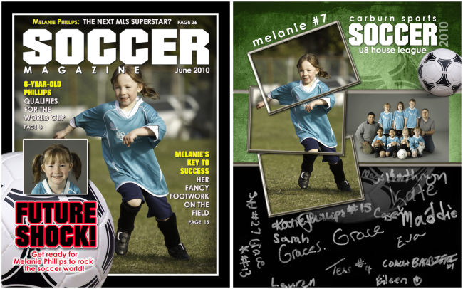 New Soccer Memorabilia Print Products