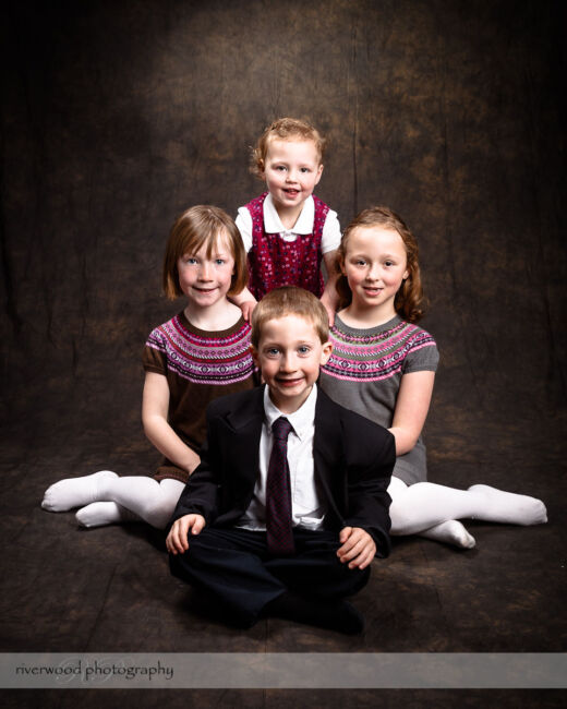 Family Portrait Session with the Phillips-Meier Cousins