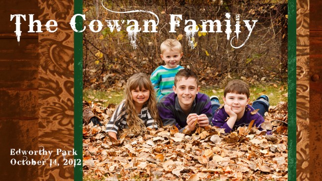 Extended Cowan Family Fall Portrait Session at Edworthy Park in Calgary (1)