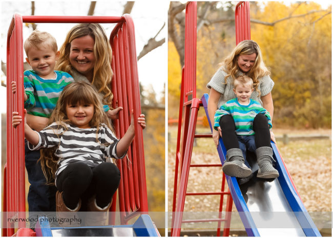 Extended Cowan Family Fall Portrait Session at Edworthy Park in Calgary (9)