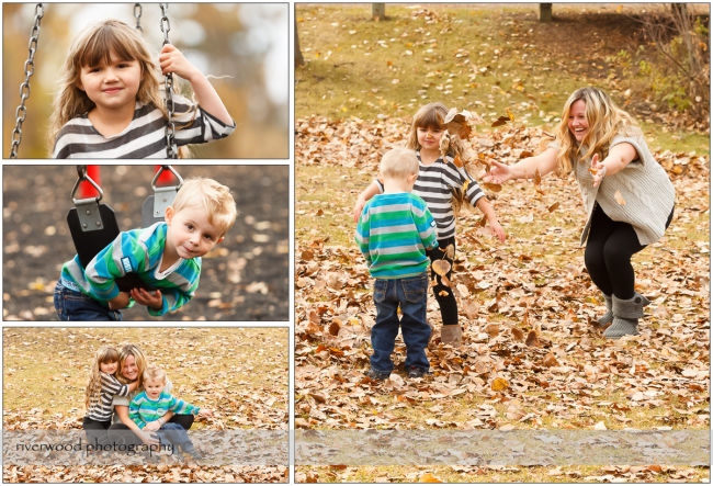 Extended Cowan Family Fall Portrait Session at Edworthy Park in Calgary (2)