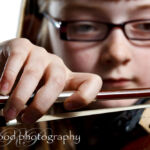 Portrait of Portrait of Danielle and her Violin