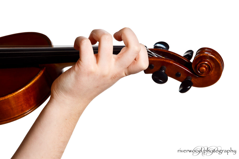 Portrait of Portrait of Danielle and her Violin