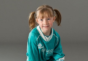 Portrait of Melanie | Carburn Sports Youth Soccer Pictures