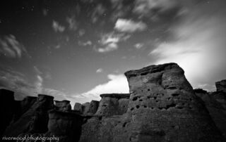 Hoodoos at Night