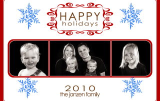 Photo Greeting Cards - 5x7 Flat - Holidays