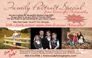 Family Portrait Special - Mothers Day Promotion