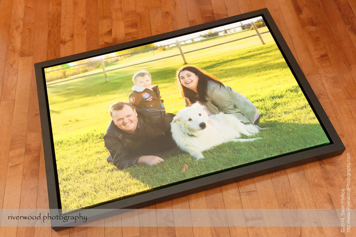 Product Showcase - Framed Canvas Gallery Wrap Print