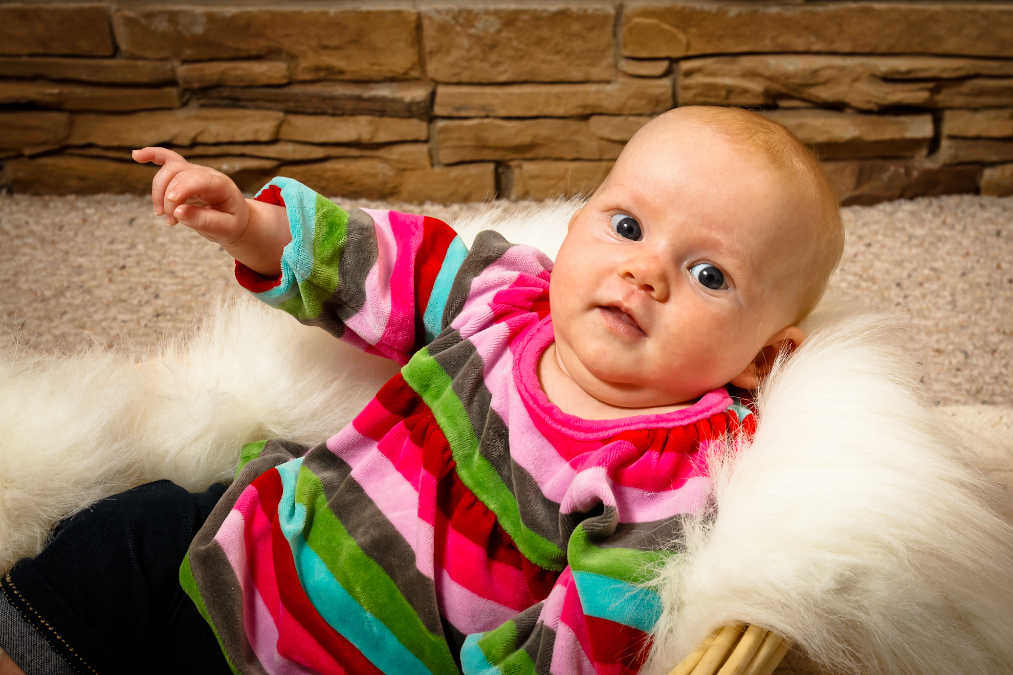 Baby Althea from a recent Calgary Family Portrait Session