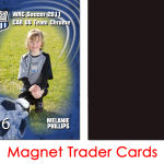 Magnet Backed Trader Cards - Soccer