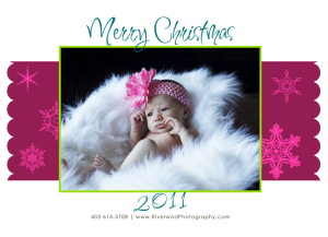 Sample Christmas Greeting Card