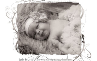 Baby Mila Davio - Calgary Newborn Portrait Session