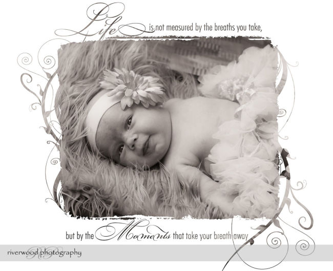 Baby Mila Davio - Calgary Newborn Portrait Session