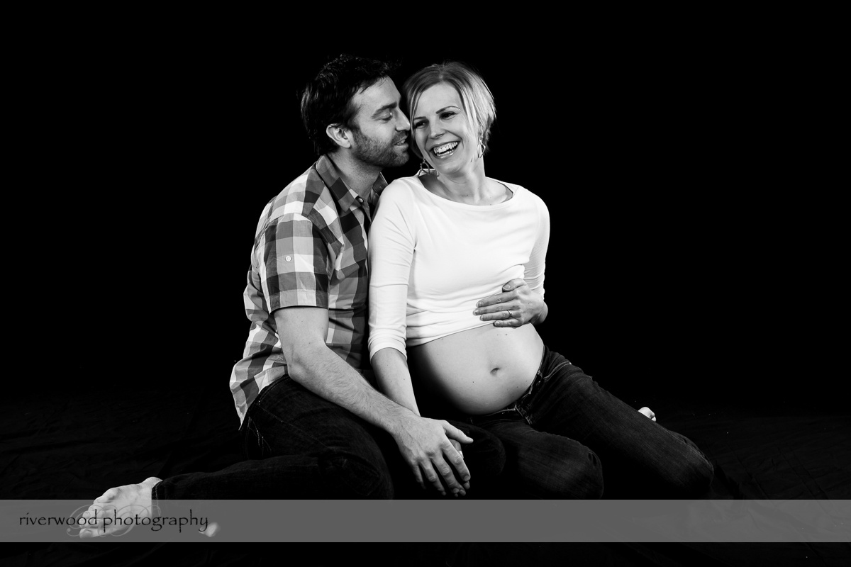 Maternity Portraits in the Studio