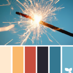 Sample Color Palette from Design Seeds - Holiday Sparkle