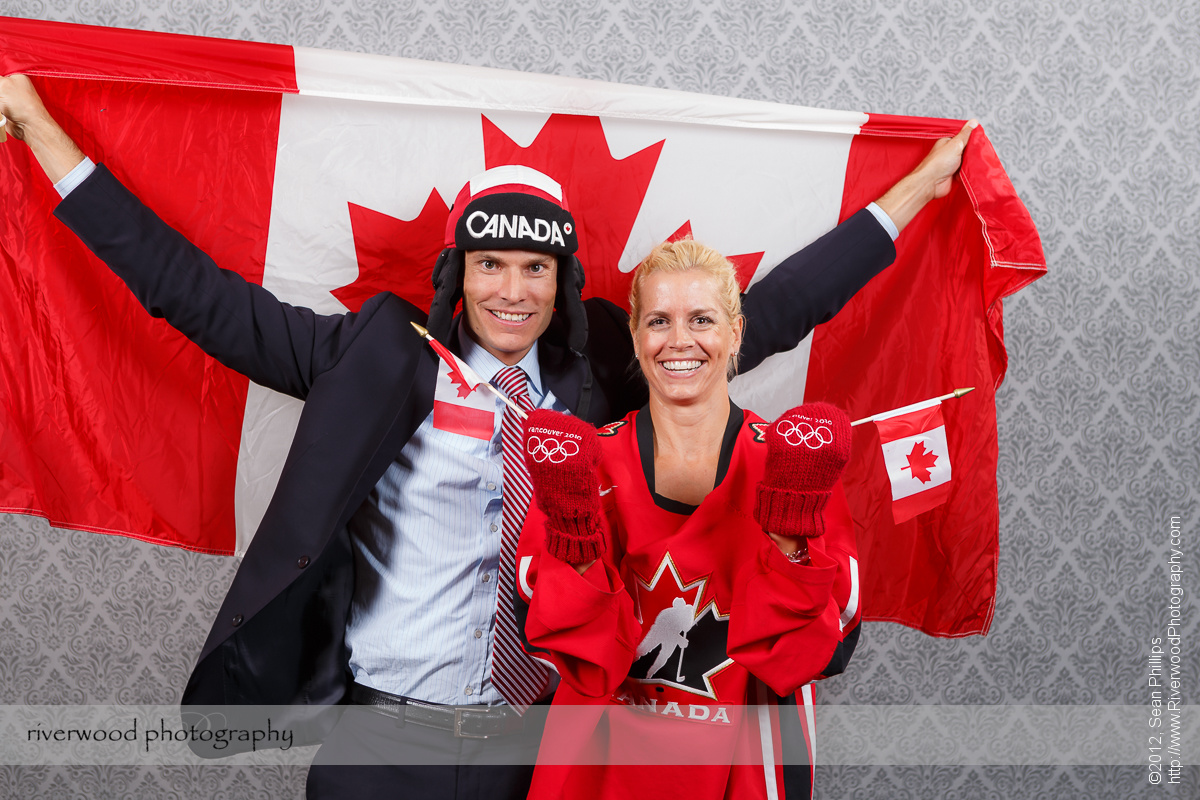 ‘Canadiana’ Themed Wedding Photobooth