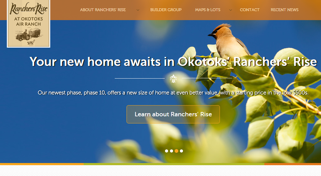 Commercial Photography at Ranchers Rise at Okotoks Air Ranch