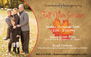 Fall Mini Portrait Sessions - October 2014