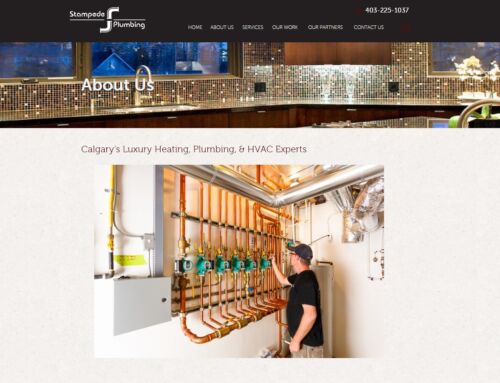 Commercial Photography for Stampede Plumbing