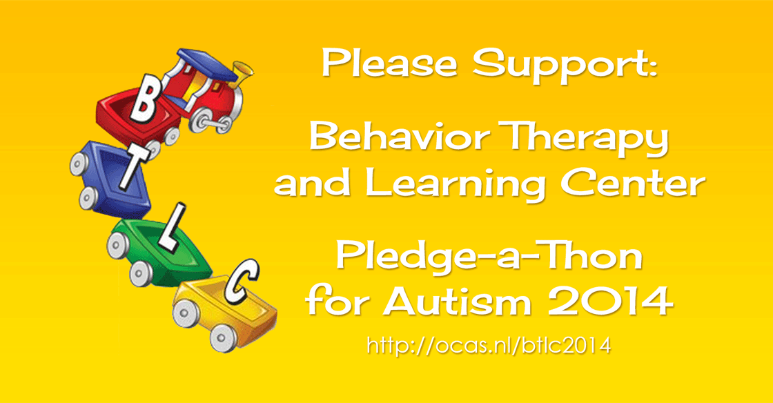 BTLC Pledge-A-Thon for Autism 2014