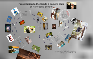 Presentation to the Grade 6 Camera Club at Riverbend School