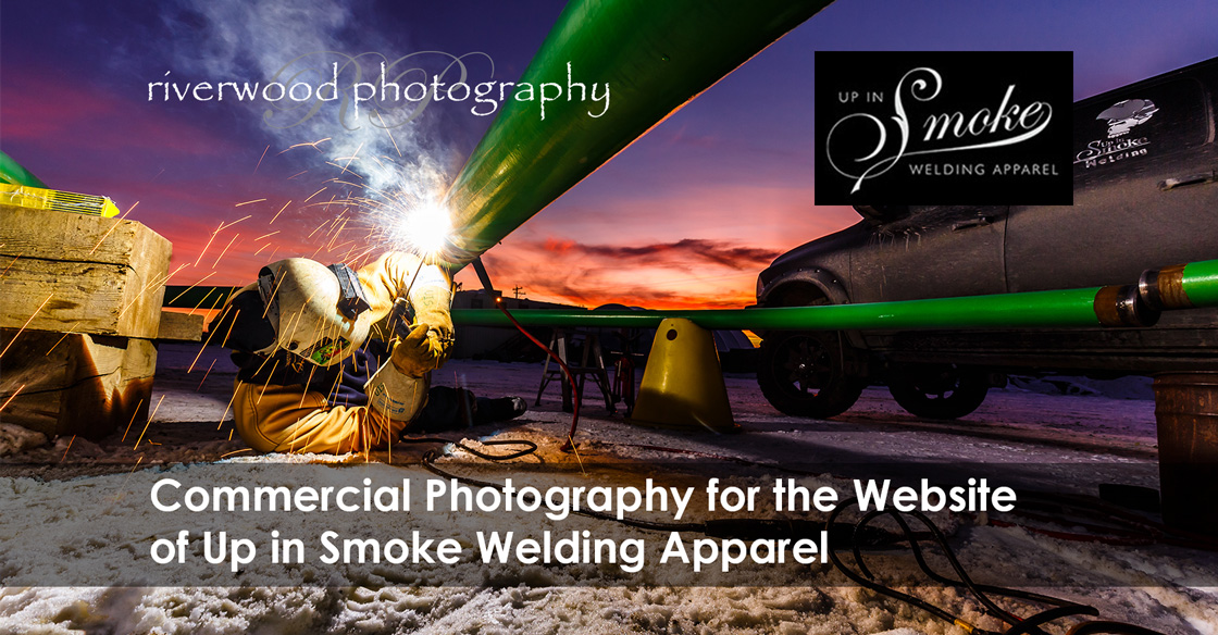 Commercial Photography for Up in Smoke Welding Apparel