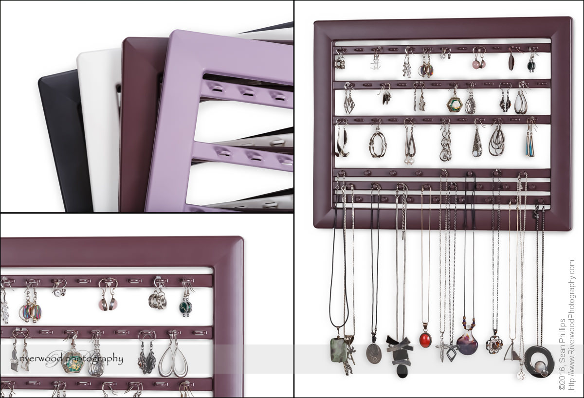 Product Photography for Kashay Jewery Storage Systems