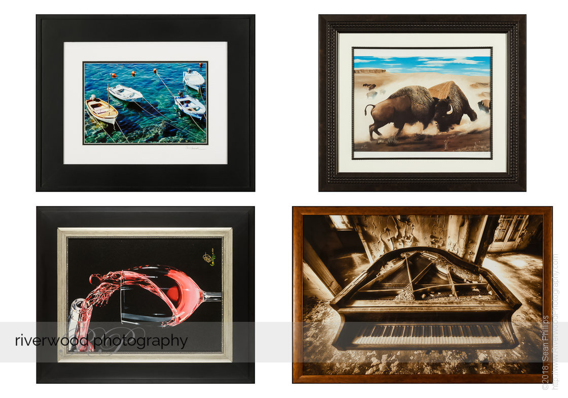 Professional Product Photography of Fine Art Prints