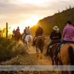 Sunset Trail Ride at Cave Creek Regional Park in Arizona