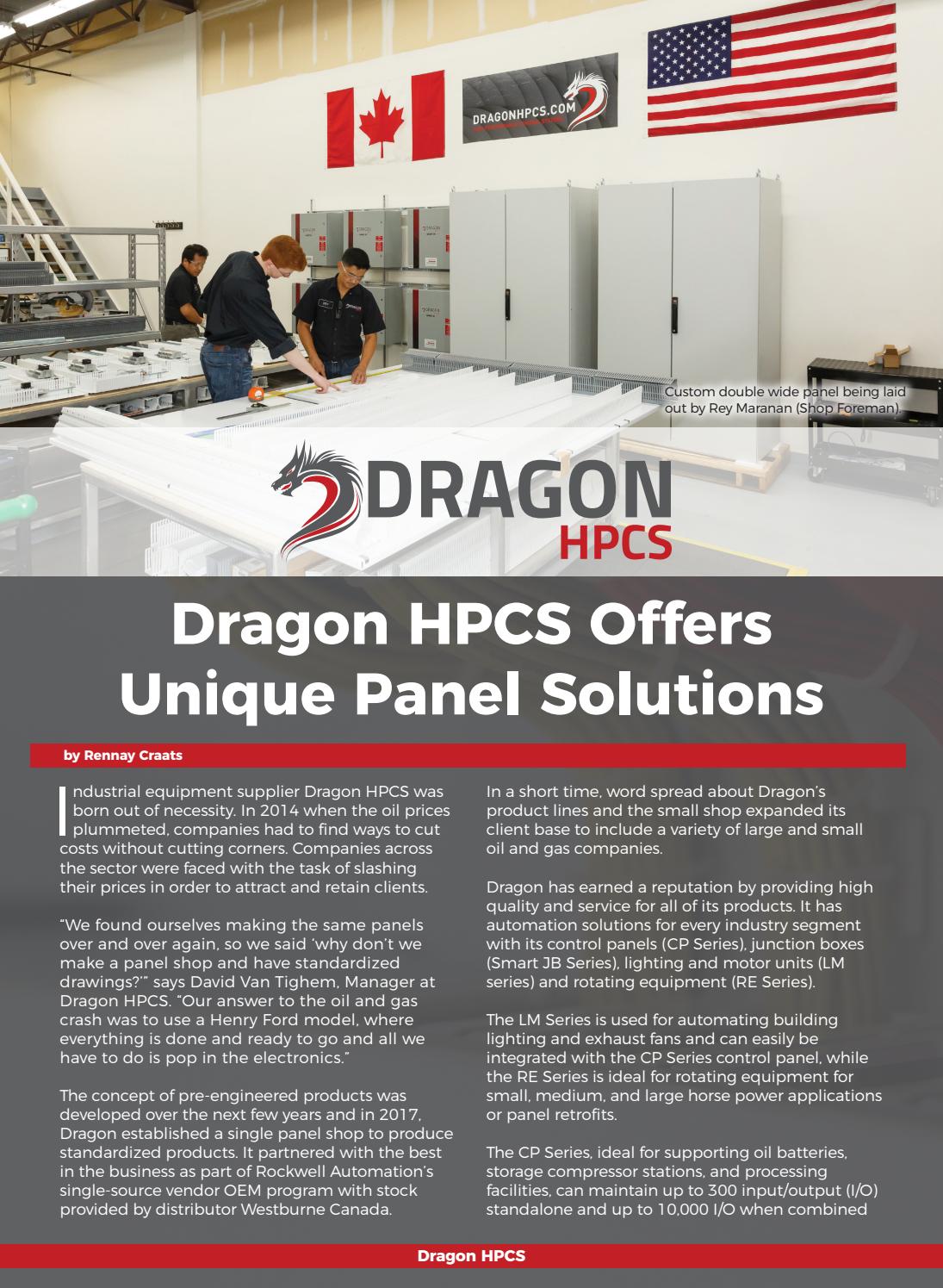 Business in Calgary Magazine - Business Profile for Dragon HPCS