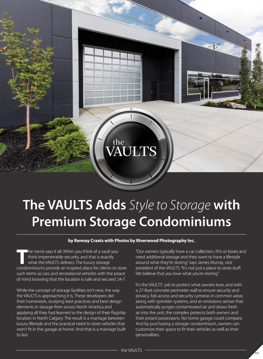 Business in Calgary Magazine - Business Profile for The Vaults