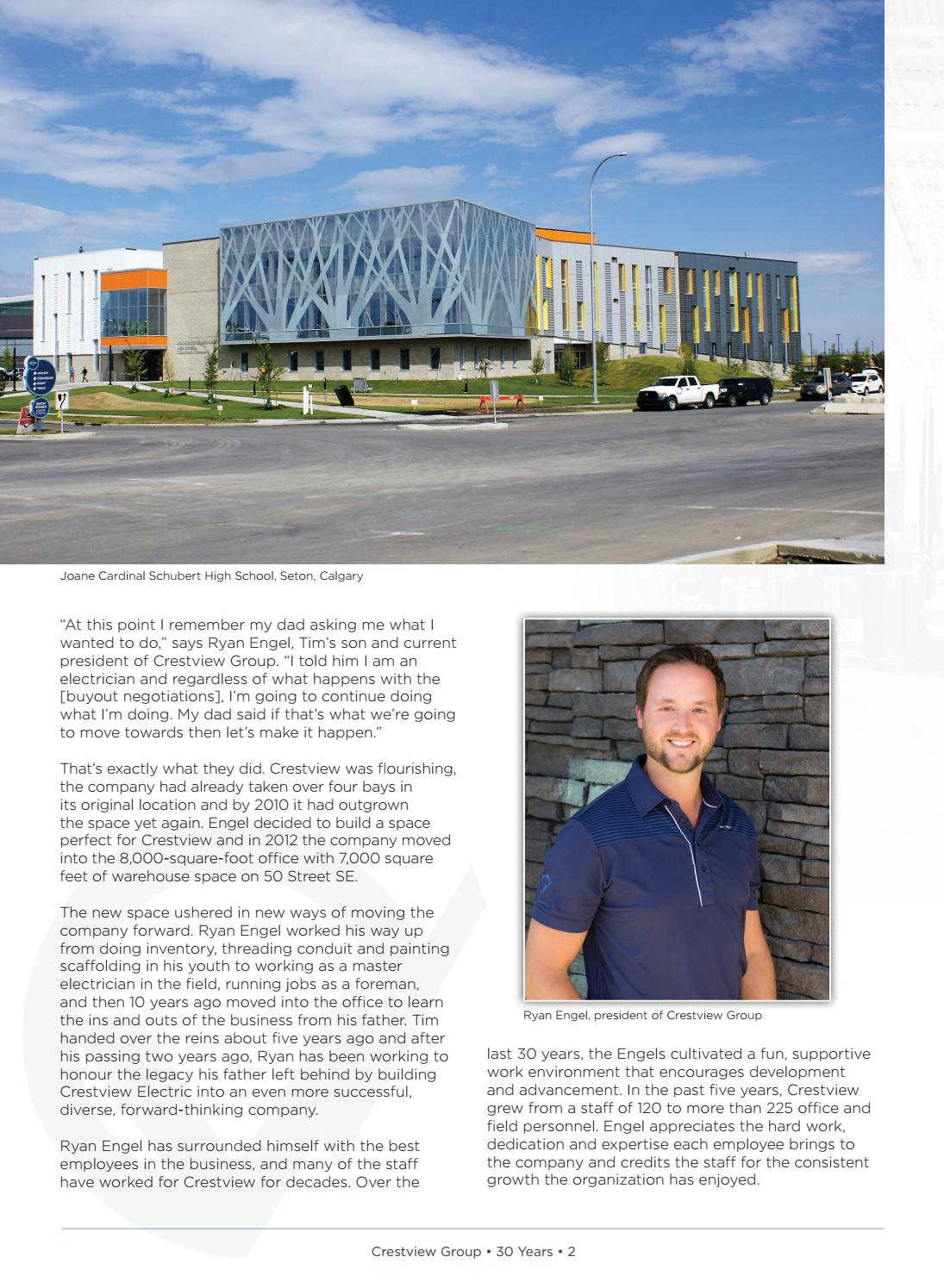 Business in Calgary Magazine - Business Profile for Crestview Group