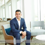Portraits of Humza Turab for use by Queen's Smith School of Business in an upcoming Advertising Campaign