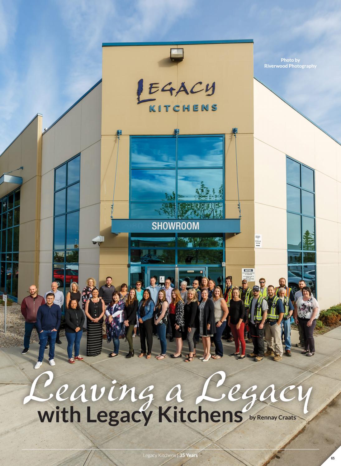 Business in Calgary Magazine - Business Profile for Legacy Kitchens